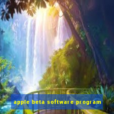 apple beta software program